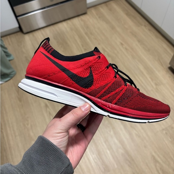 Nike Other - 🔥Nike Red and Black Flyknit trainers
